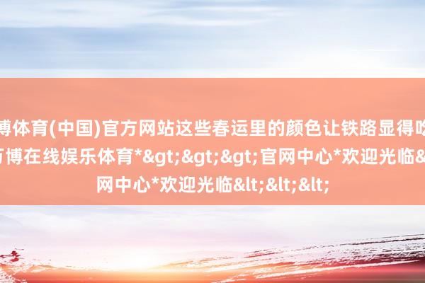 万博体育(中国)官方网站这些春运里的颜色让铁路显得吃力且祥和-*万博在线娱乐体育*>>>官网中心*欢迎光临<<<